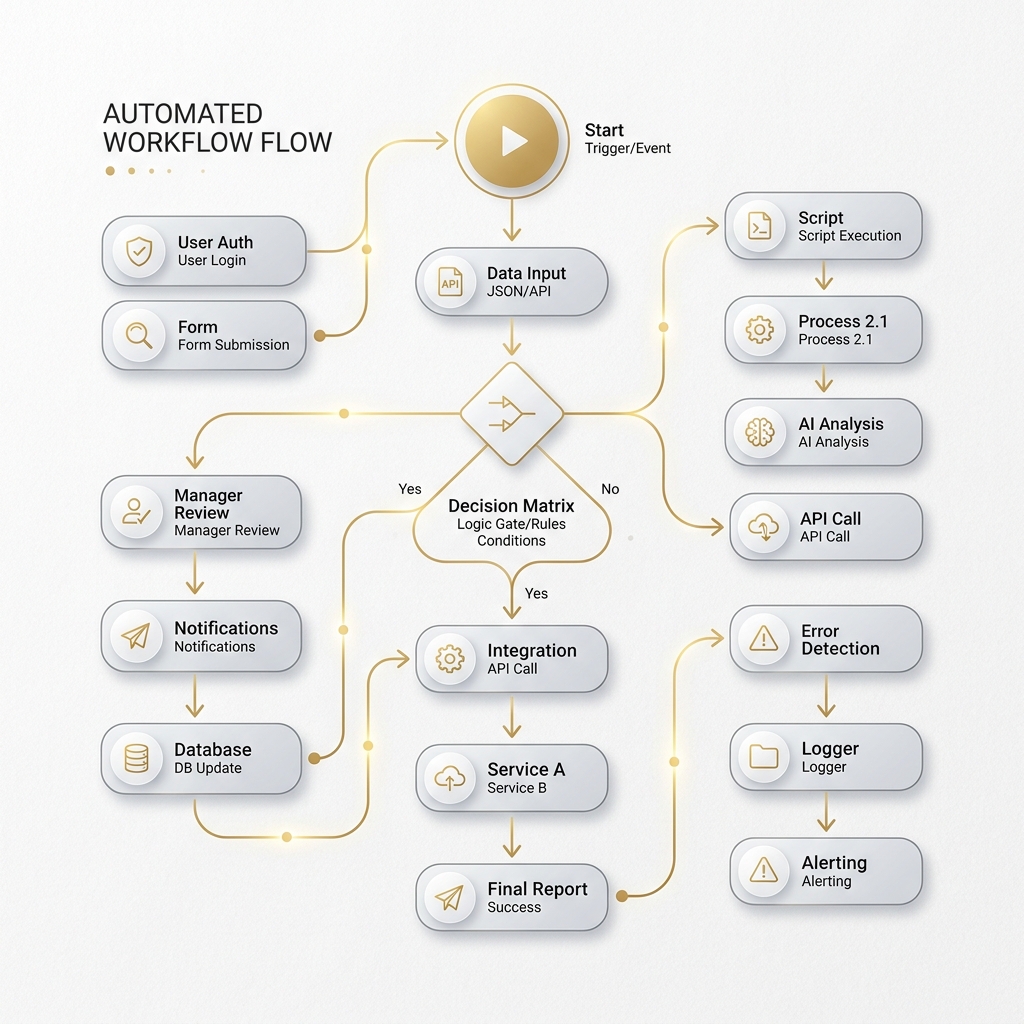 Synapse CRM flow node charts